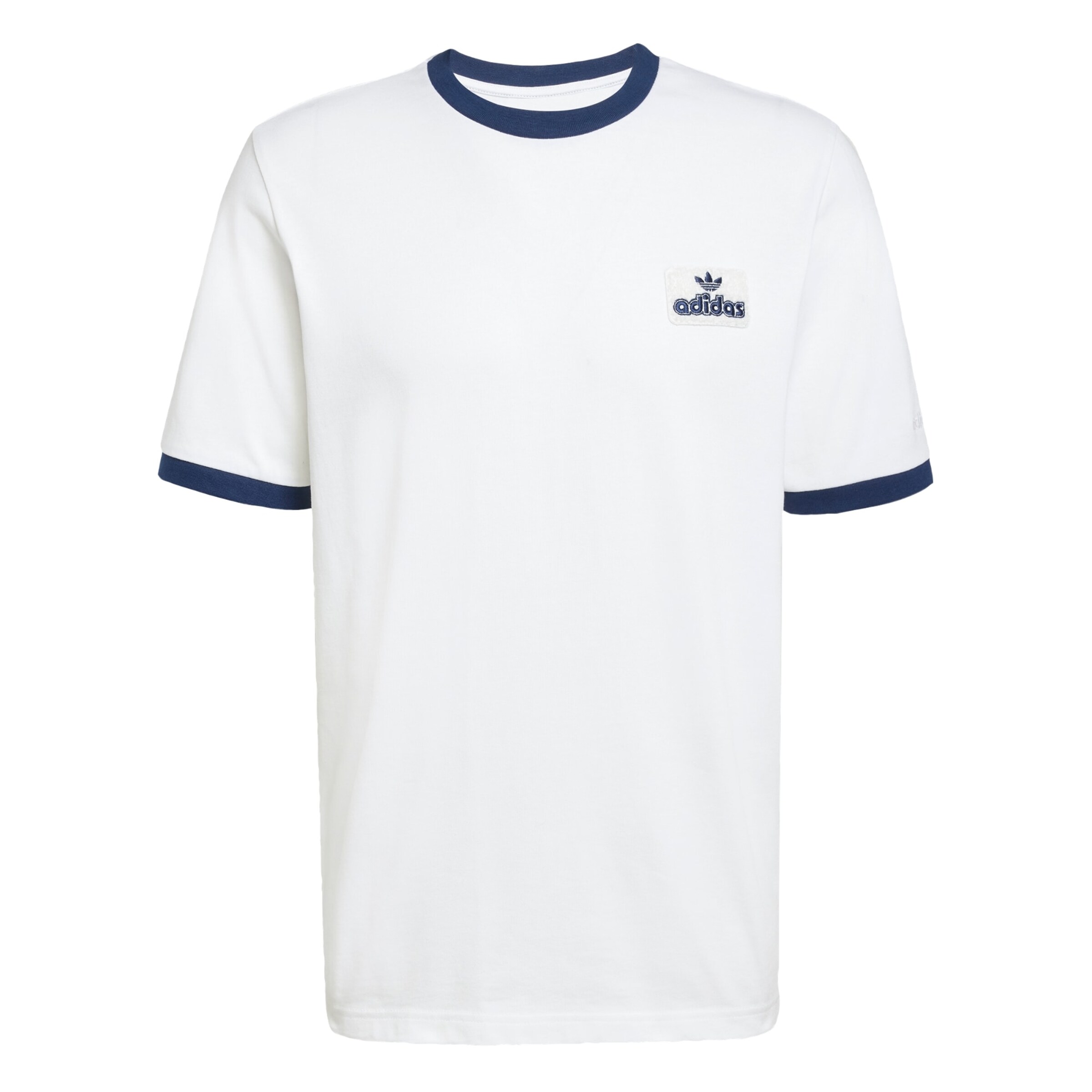 ADIDAS ORIGINALS Футболка 'Contrast' в Белый: спереди