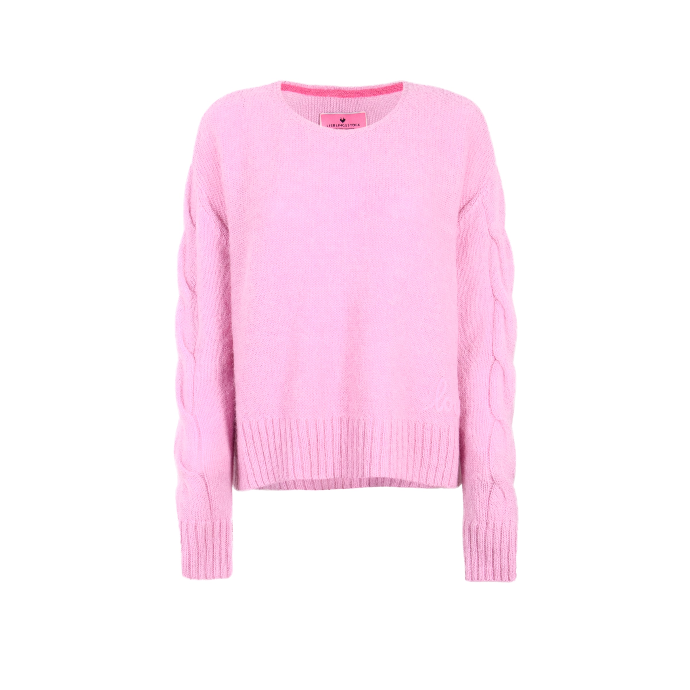 Pullover 'Amaira' di LIEBLINGSSTÜCK in rosa: frontale