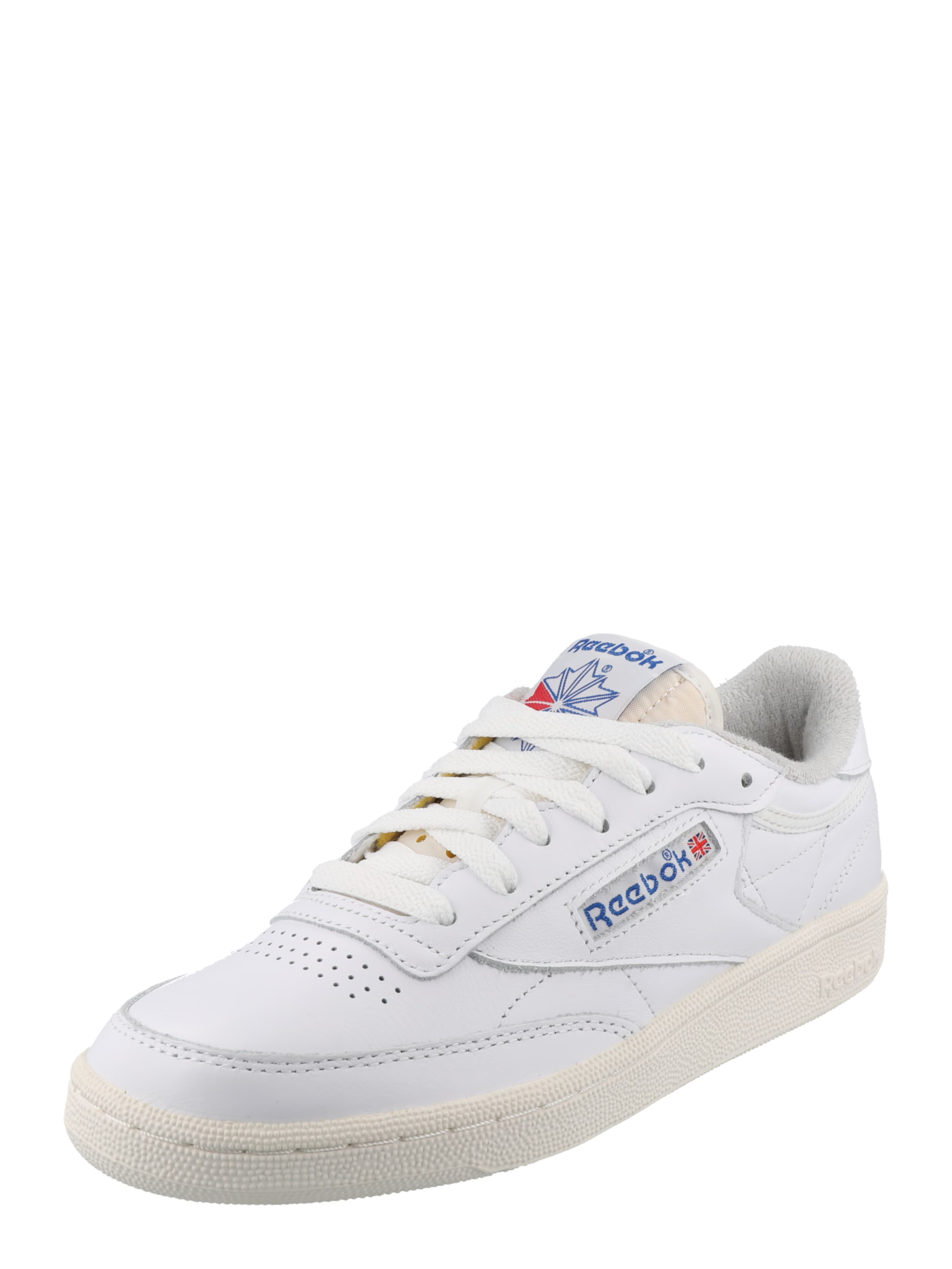 Reebok - Zapatillas deportivas bajas 'Club C 85' en blanco: frente