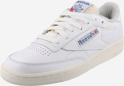 Reebok Baskets basses 'Club C 85 Vintage' en bleu / rouge / blanc cassé, Vue avec produit