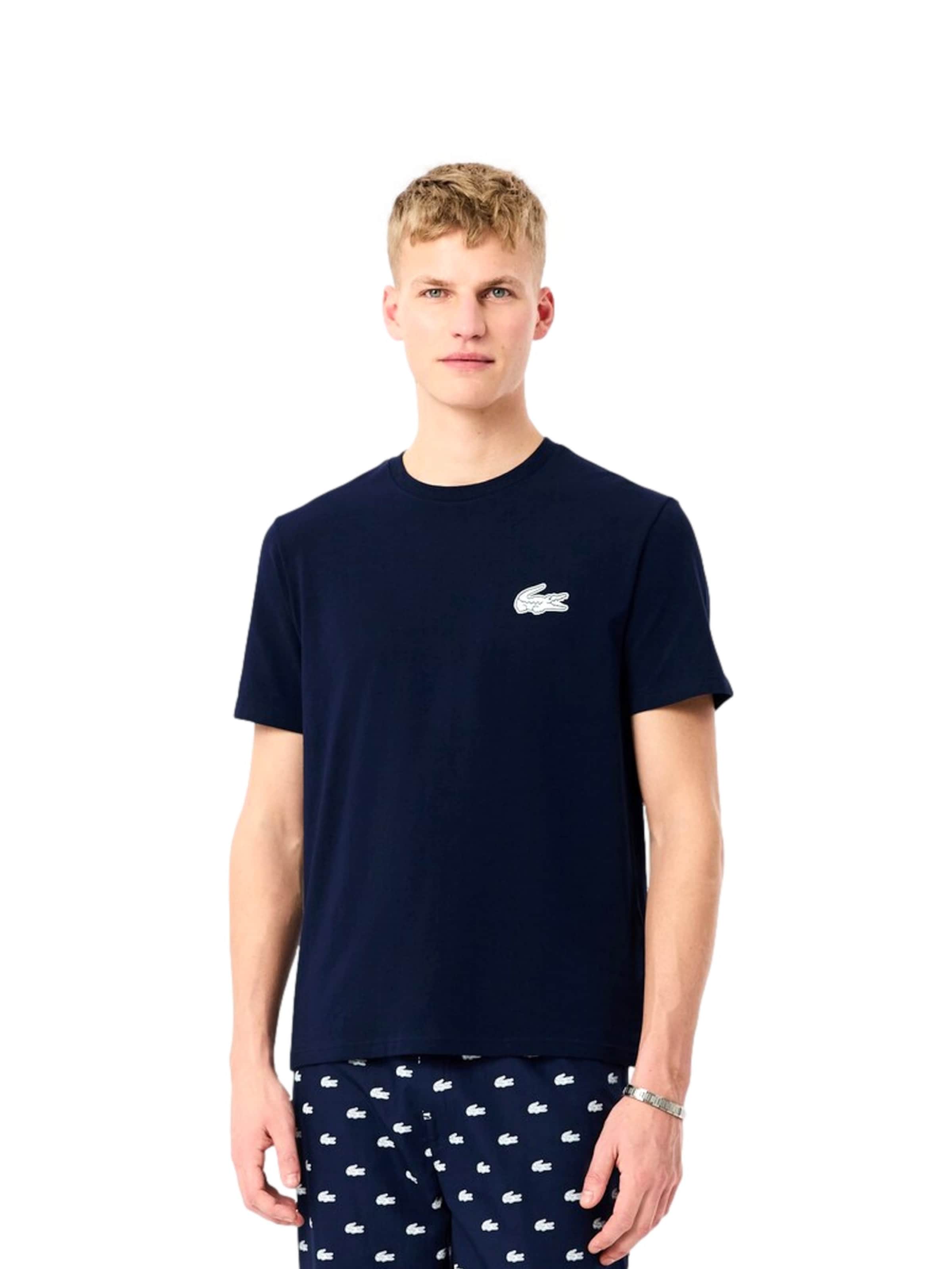 LACOSTE Pajamas long in Blue: front