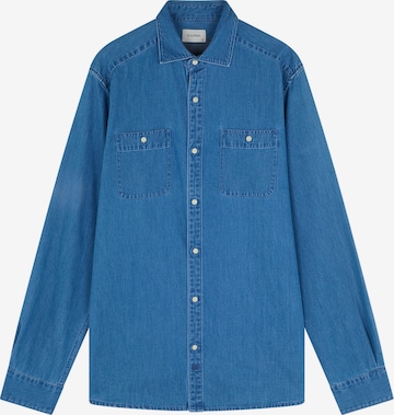 mėlyna Scalpers Standartinis modelis Marškiniai: priekis