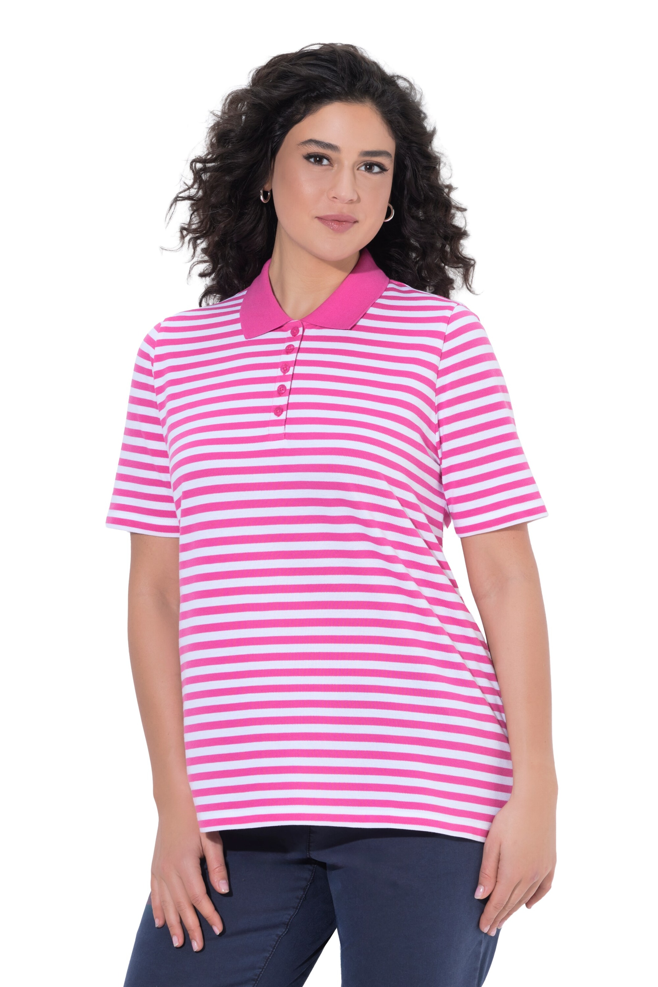 Ulla Popken Shirt in Pink: front