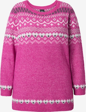 Ulla Popken Pullover in Pink: Vorderseite