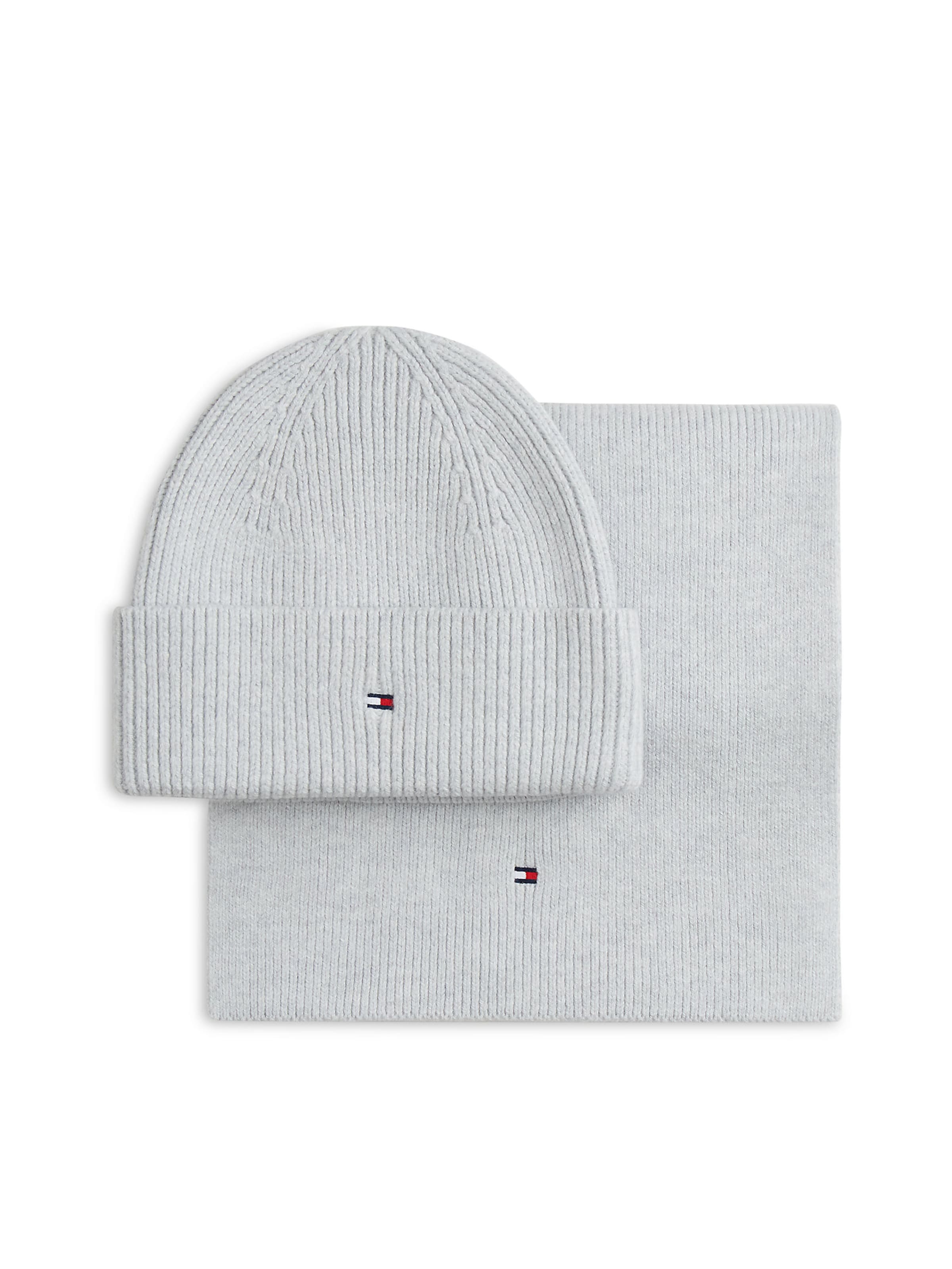 TOMMY HILFIGER Czapka w kolorze szary: przód