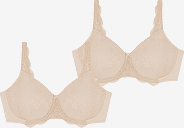 Soutien-gorge ' Contouring Sensation ' TRIUMPH en beige : devant
