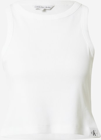 Top di Calvin Klein in bianco: frontale
