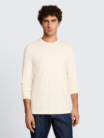 TOM TAILOR DENIM Shirt in Weiß: Vorderseite