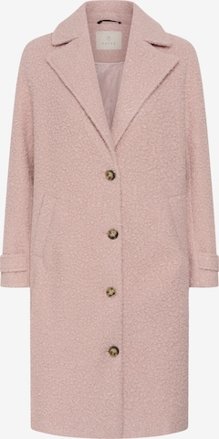 Kaffe Between-seasons coat in Pink: front