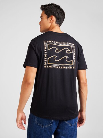 BILLABONG Shirt 'CRAYON WAVE' in Zwart: voorkant