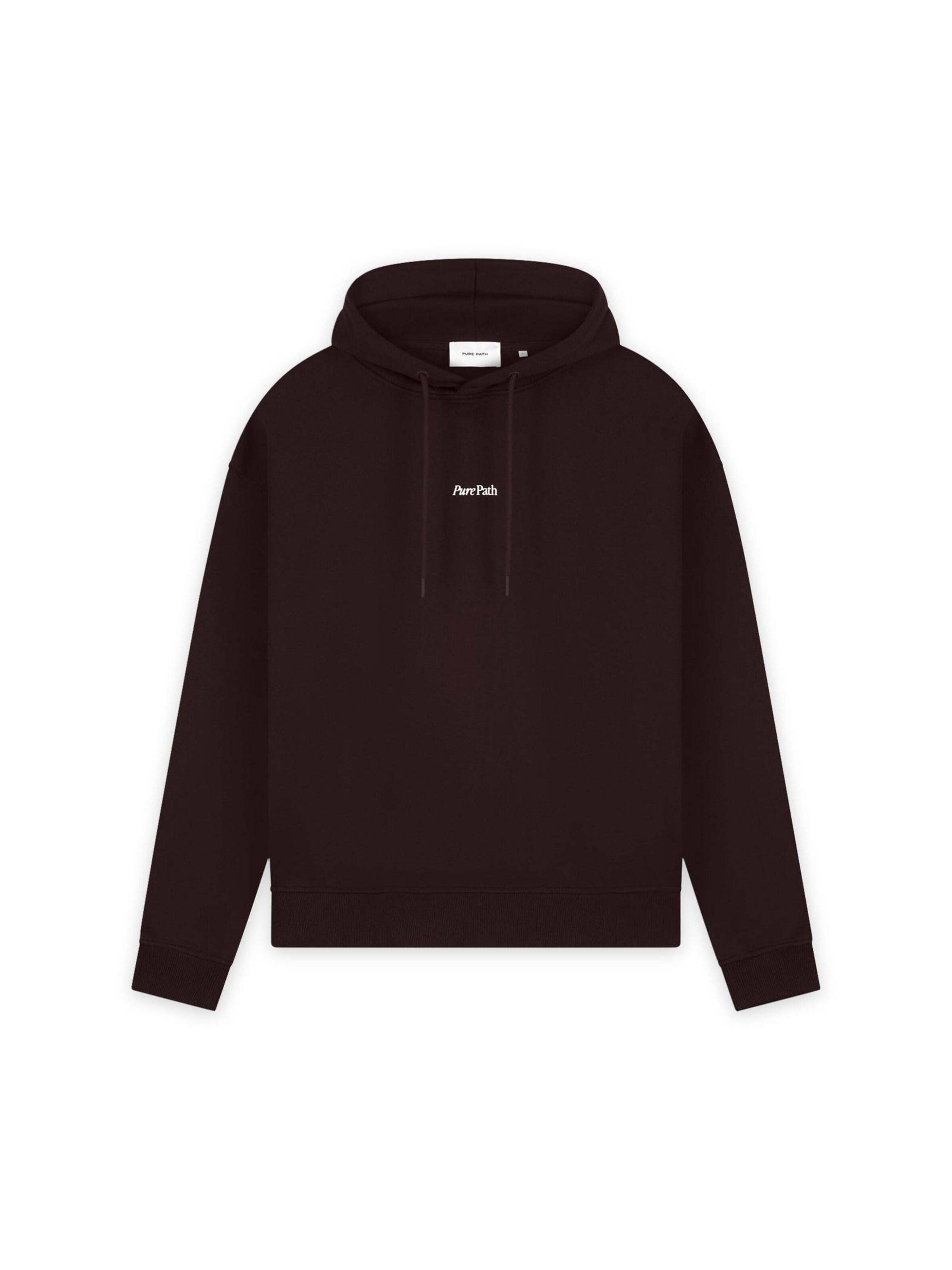 Pure Path Sweatshirt in Brown: front