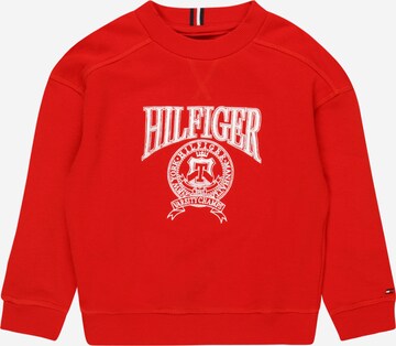 TOMMY HILFIGER Sweatshirt in Rood: voorkant