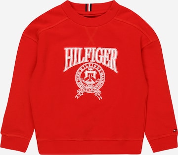 TOMMY HILFIGER Bluza w kolorze czerwony: przód