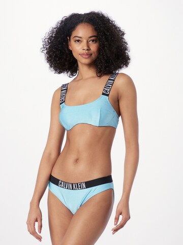 Calvin Klein Swimwear Bikinihousut värissä sininen