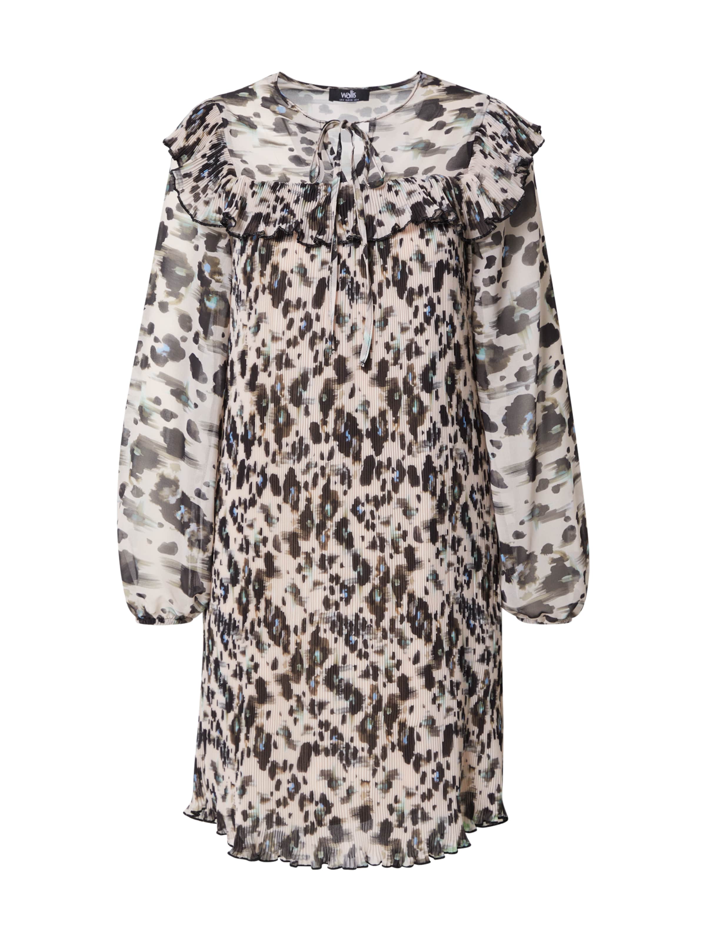 Robe-chemise Wallis en beige : devant