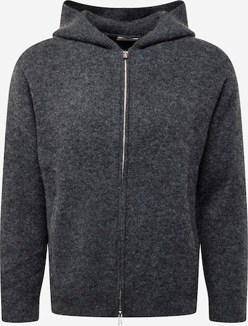 WEEKDAY Strickjacke 'Logan' in Grau: predná strana