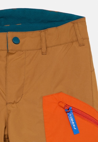 FINKID Regular Athletic Pants 'TOBI' in Brown