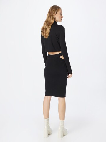 Calvin Klein Jeans Sukně – černá