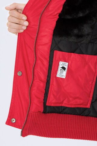 Harlem Soul Winter Jacket 'Nao-Mi' in Red