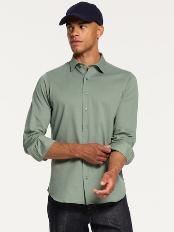 Shiwi Regular fit Button Up Shirt 'Pablo' in Green