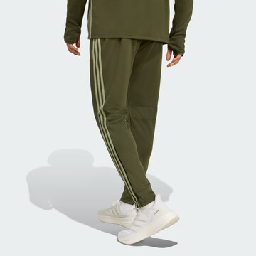 ADIDAS PERFORMANCE Slim fit Sports trousers 'Tiro 25 Essentials' in Green