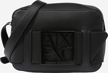 Sac à bandoulière ARMANI EXCHANGE en noir : devant