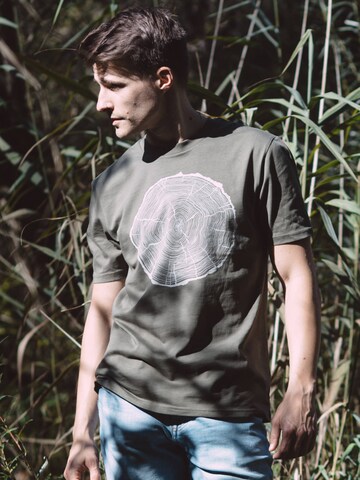Life-Tree Shirt 'Fairwear Bigslice' in Green