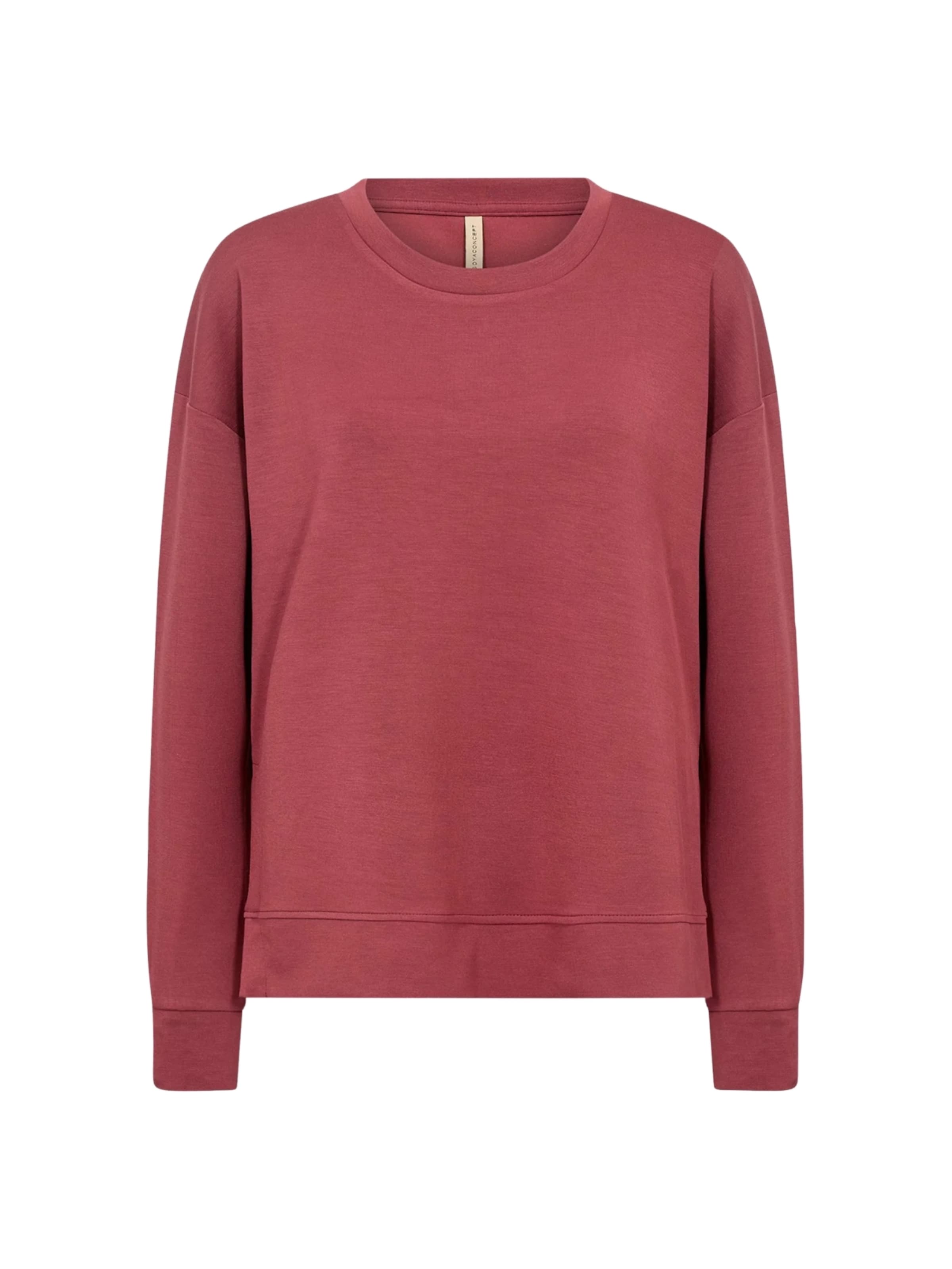 Sweat-shirt 'Banu' Soyaconcept en rouge : devant
