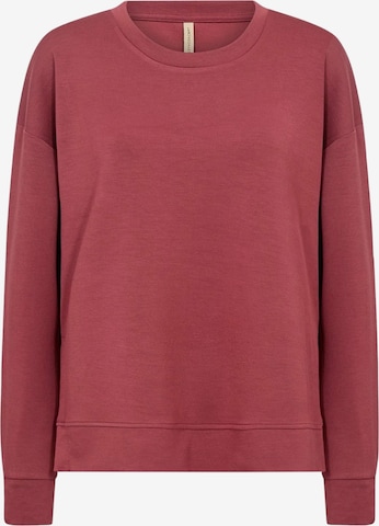 Sweat-shirt 'Banu' Soyaconcept en rouge : devant