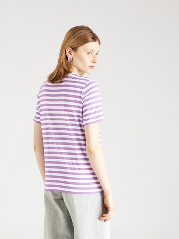 PIECES Shirt 'Ria' in Purple