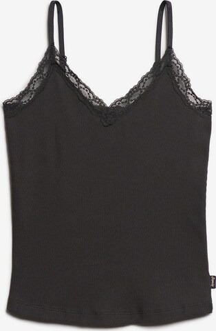 Superdry Top 'Essential' in Schwarz: predná strana