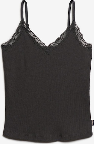 Superdry Top 'Essential' in Black: front