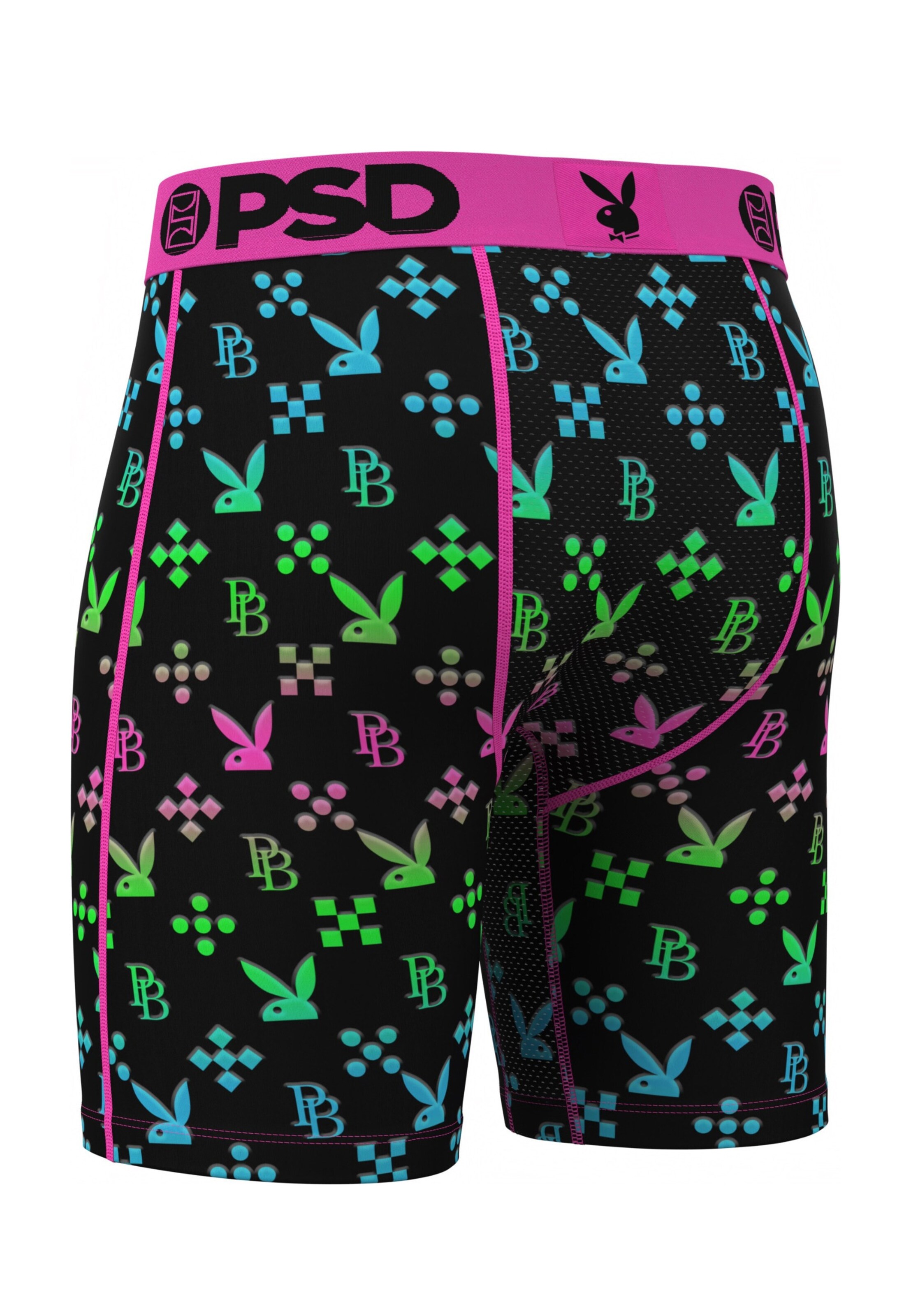 PSD Boxer shorts 'Pleyboy Emblem' in Black