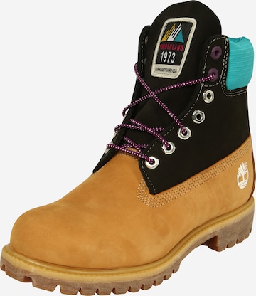 Boots stringati '6 Inch Premium' di TIMBERLAND in marrone: frontale