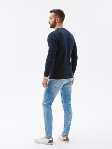 Pull-over 'E121' Ombre en bleu