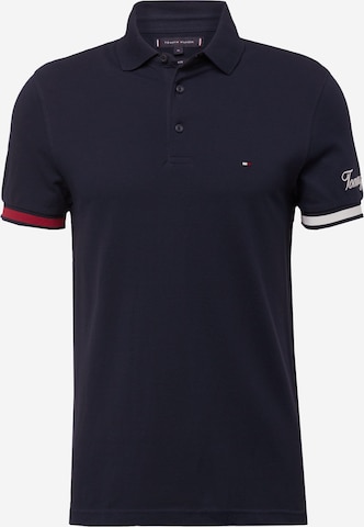 TOMMY HILFIGER T-shirt i blå: framsida