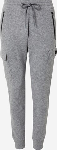 HOLLISTER - Tapered Pantalón cargo en gris: frente