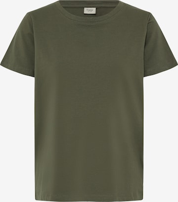 Fransa Shirt 'Zashoulder' in Green: front