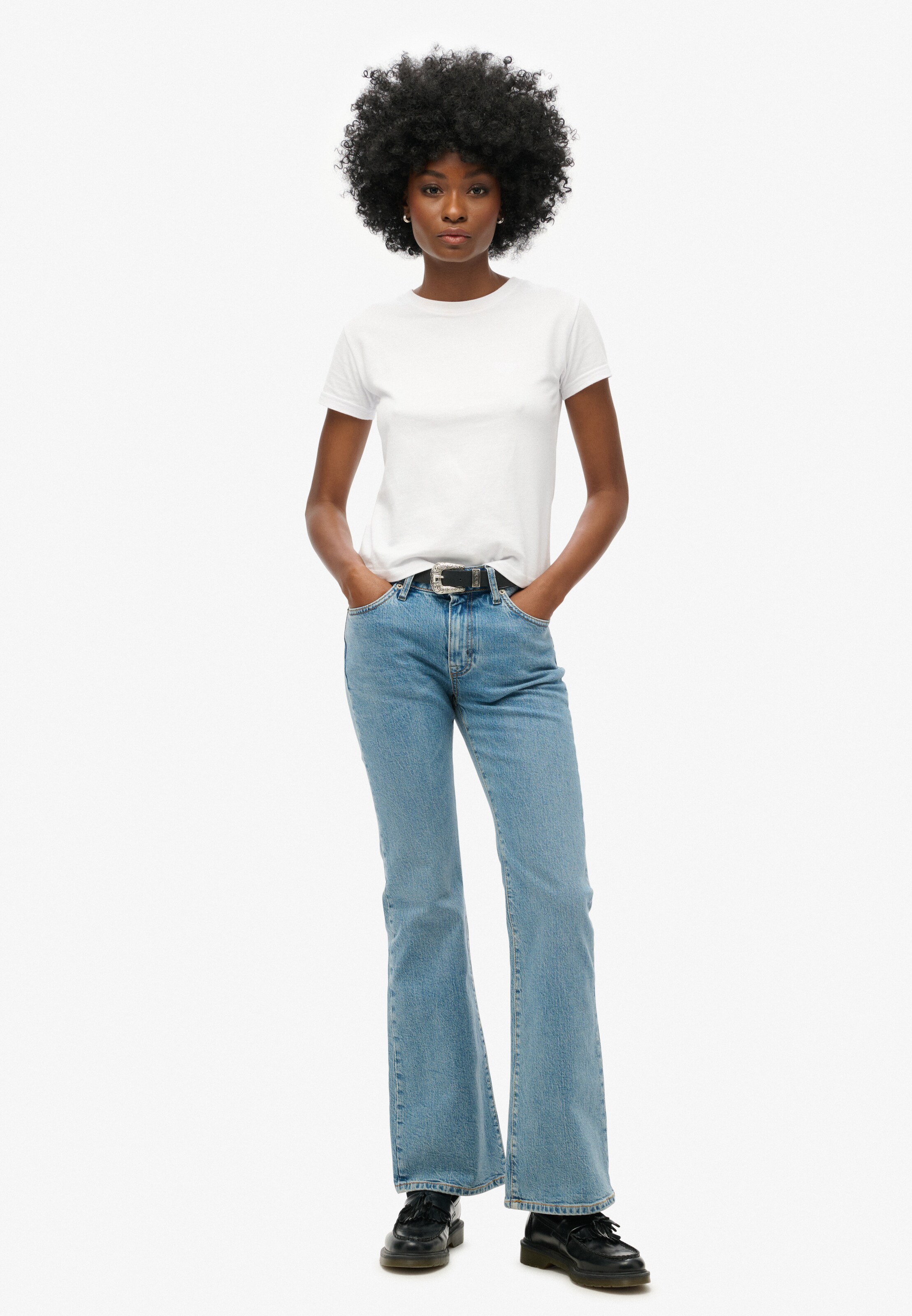 Superdry Flared Jeans in Blue