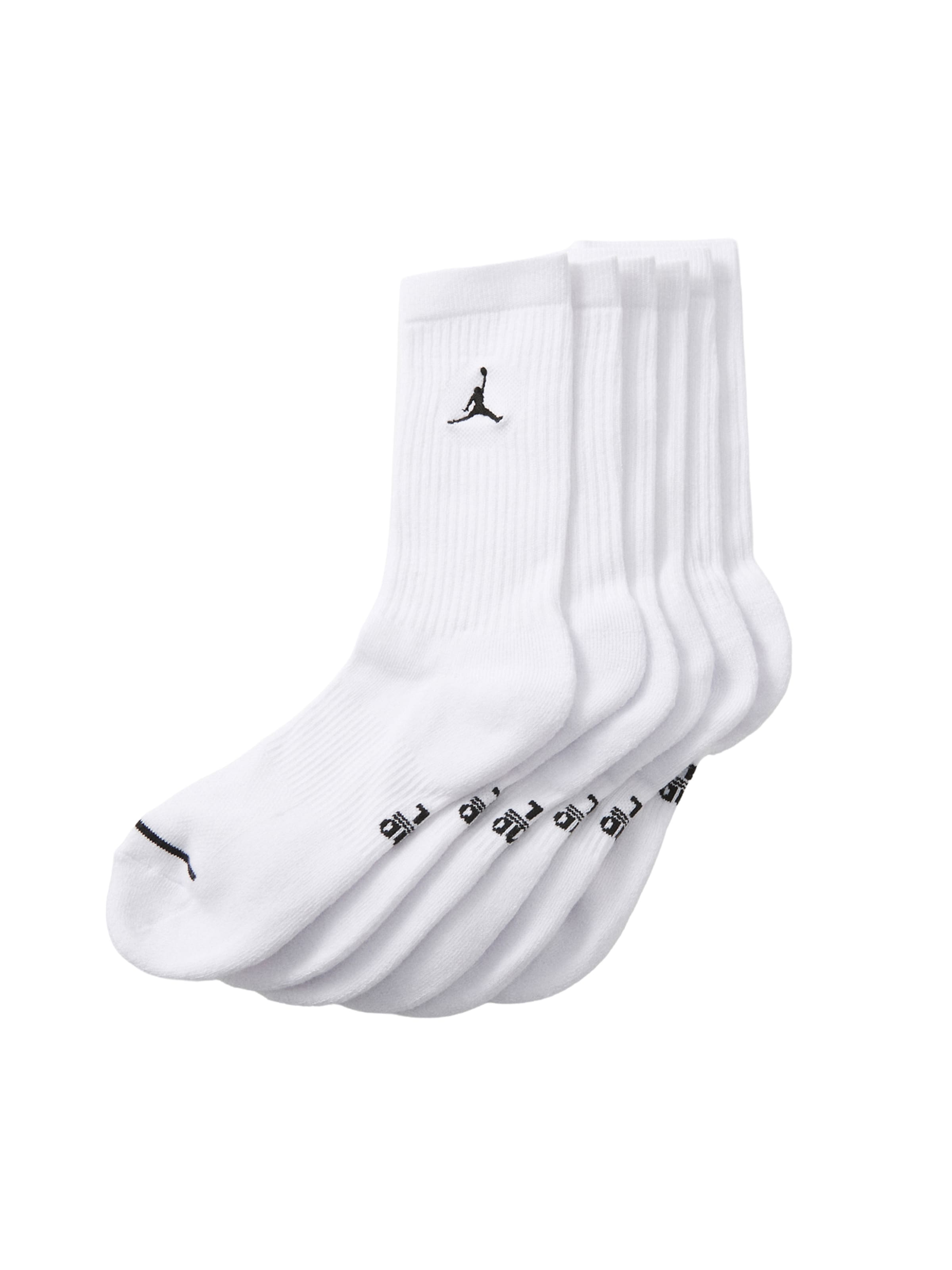 Chaussettes de sport Jordan en blanc : devant