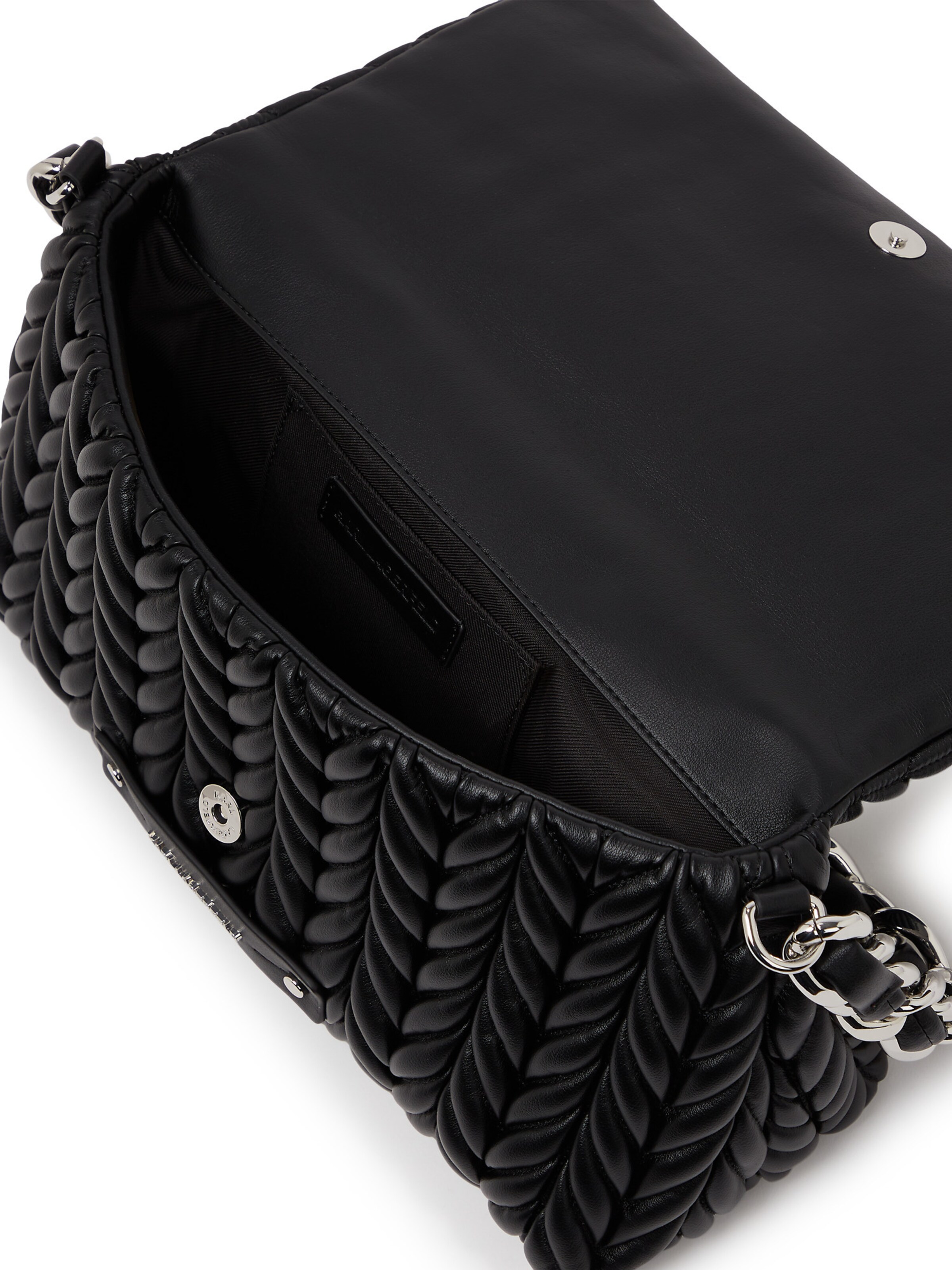 Karl Lagerfeld Torba na ramię w kolorze czarny