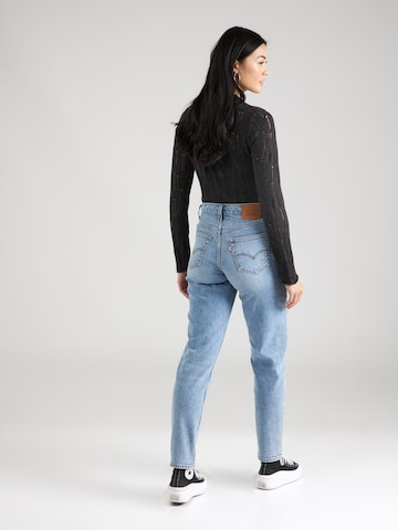 LEVI'S ® Tapered Jeans '80s Mom Jean' in Blauw
