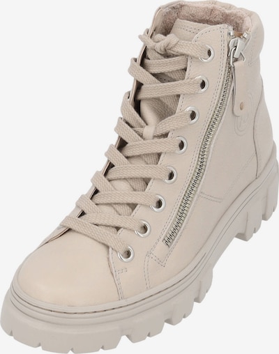 Paul Green Lace-Up Ankle Boots in Beige, Item view