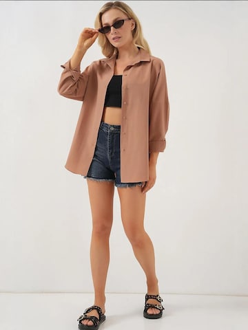 Bigdart - Blusa em castanho