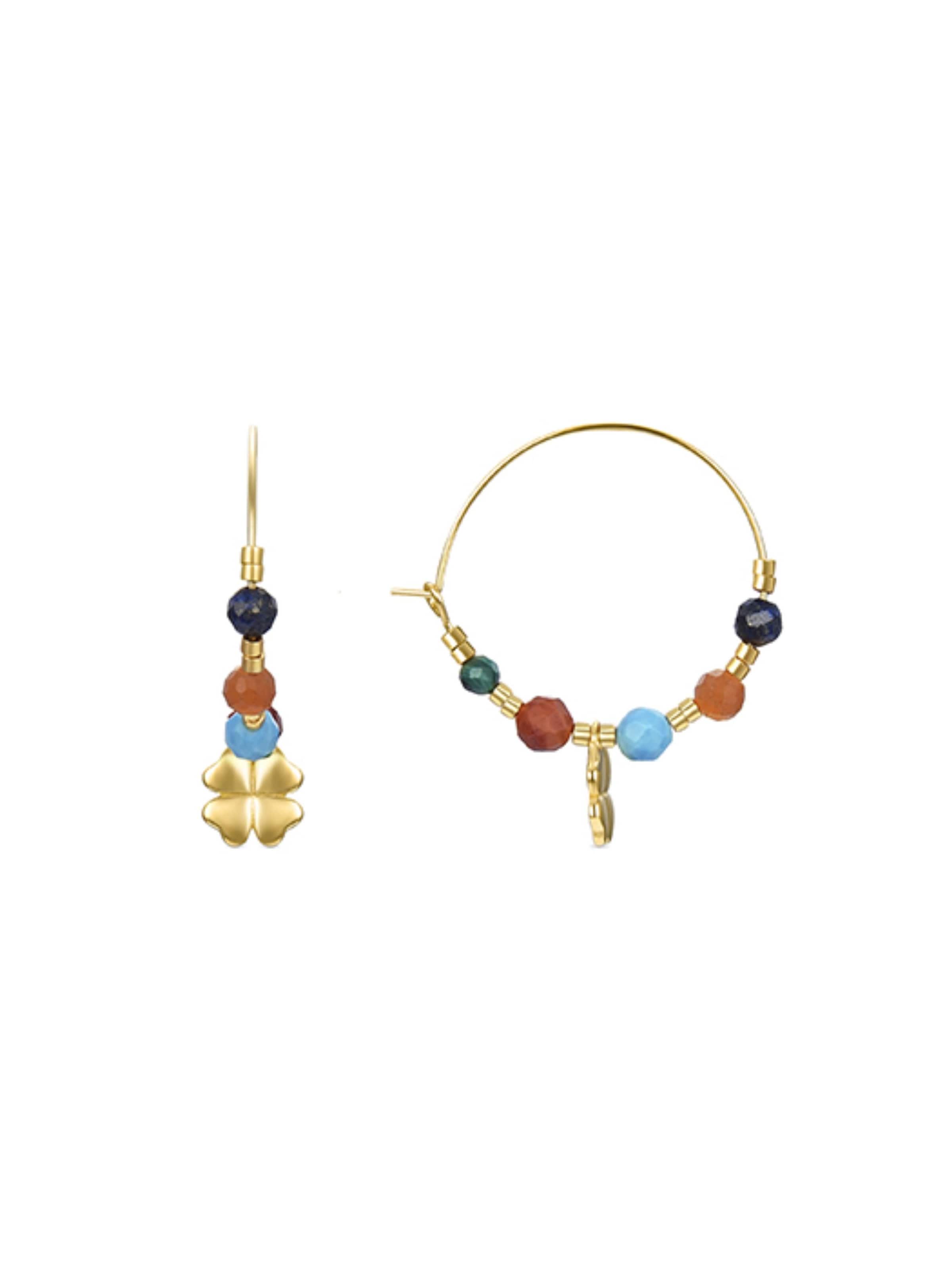 Luxenter Pendientes 'RACKUK' en mezcla de colores, Vista del producto