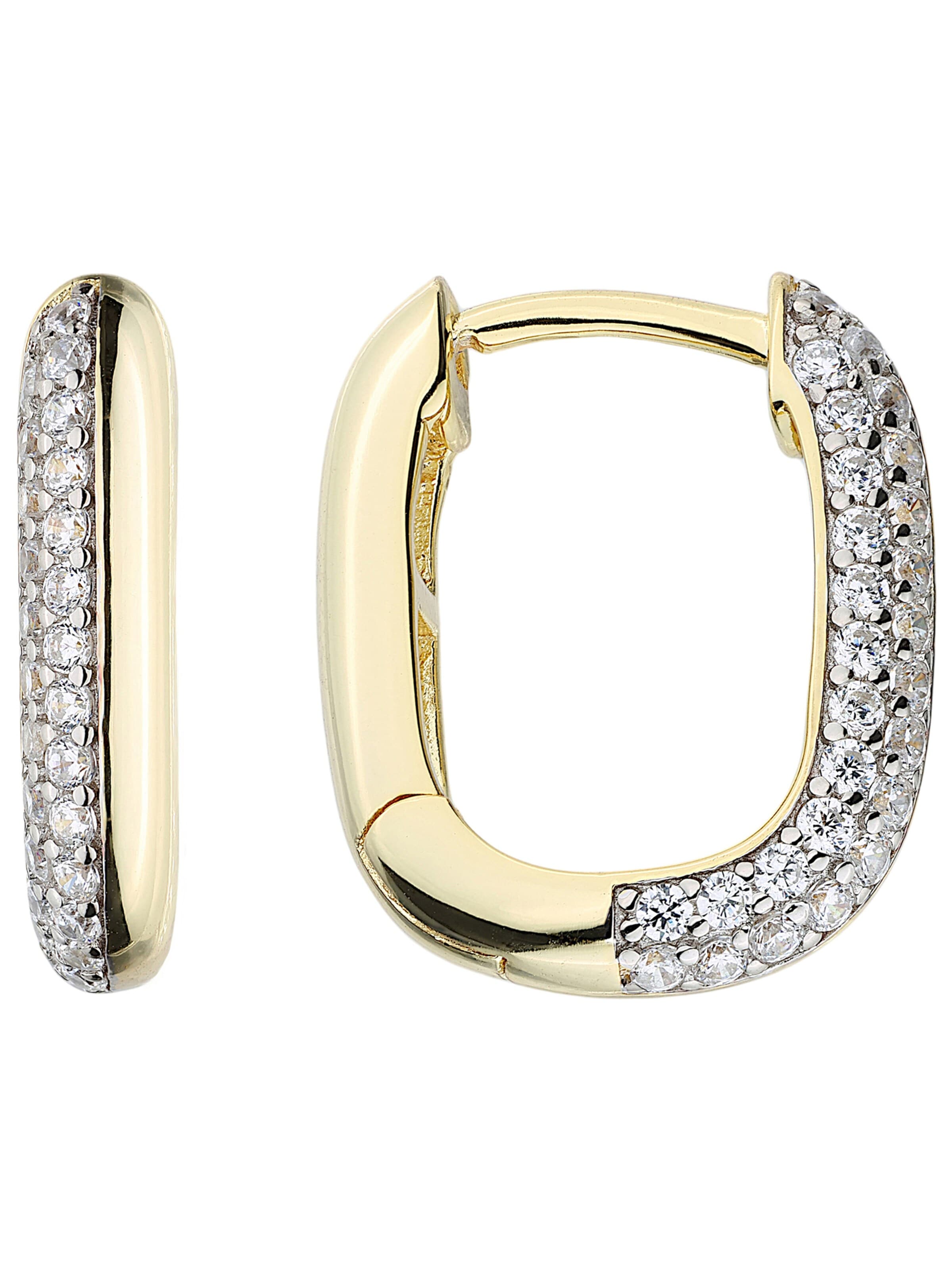Jobo Ohrringe‌‌‌‌‌ in Gold: Vorderseite