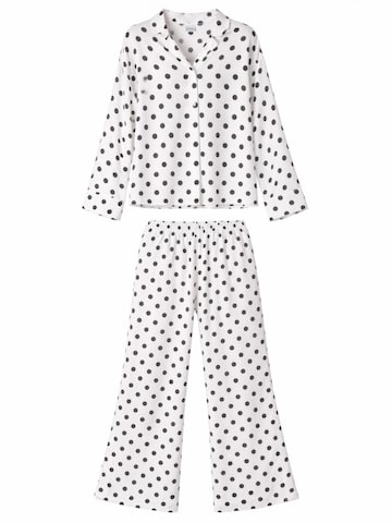 Elena Athanasiadou Hosenanzug 'Mila Set'‌‌‌‌‌‌‌‌‌‌ in Weiß: Vorderseite