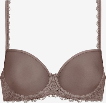 Mey T-shirt BH in Bruin: voorkant