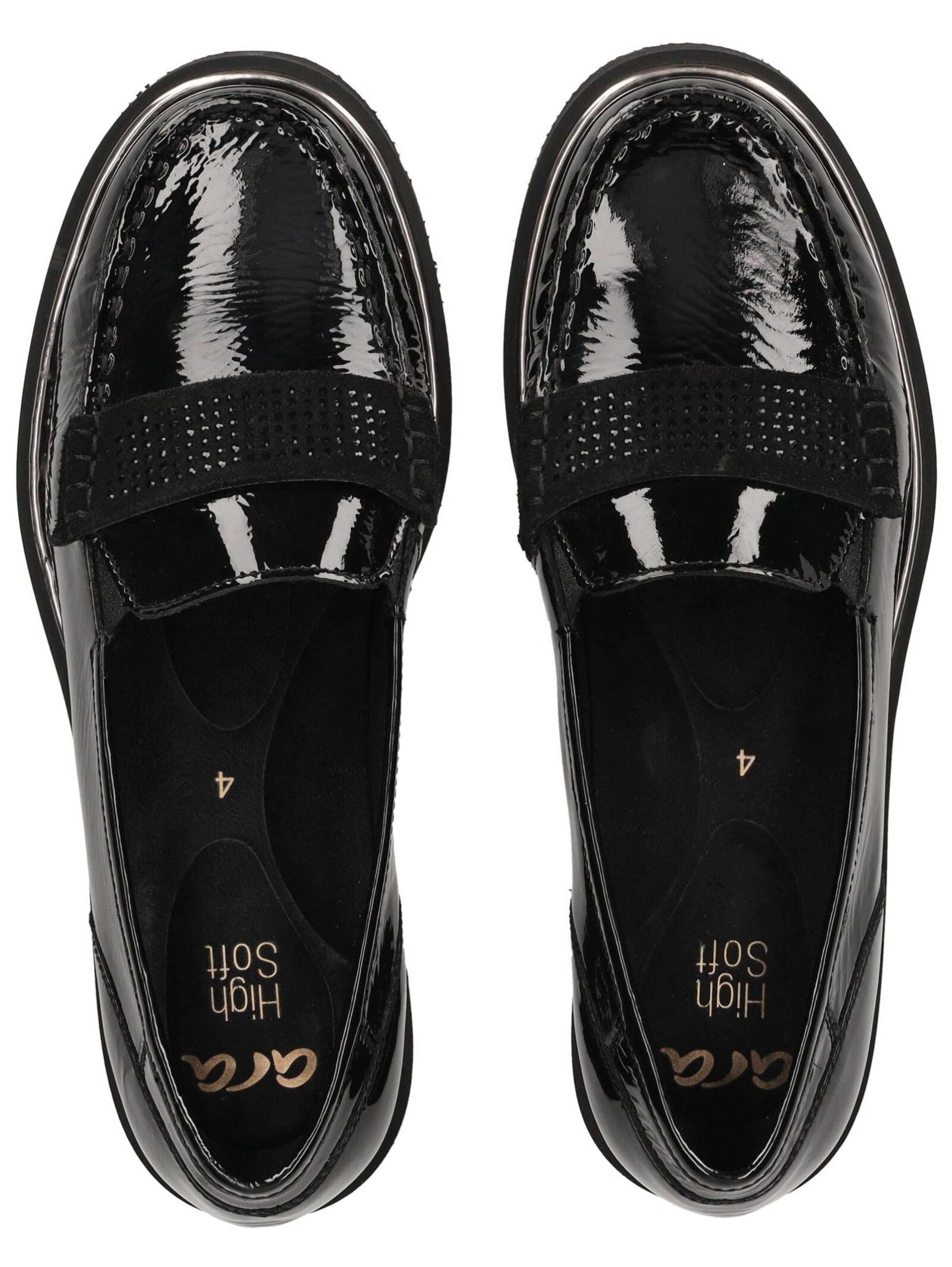 ARA Slip-ons in Black