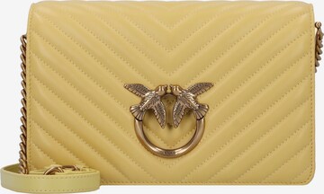 PINKO Crossbody Bag in Yellow: front